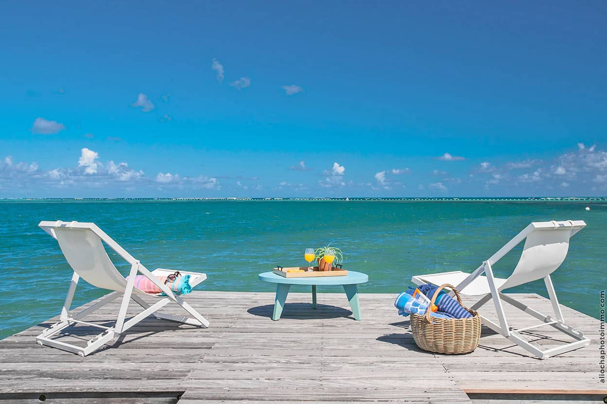 Luxury Villa Caroline CAP EST Rental Martinique Pontoon Pool 5 bedrooms - Sur le ponton privé